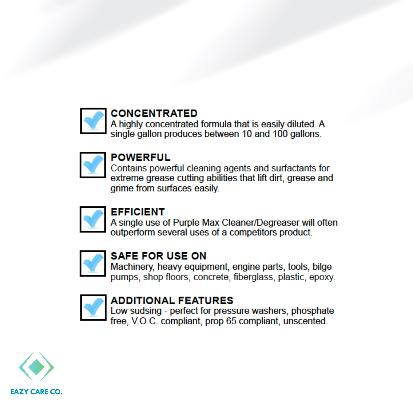 GRIME EATER® PURPLE MAX™ Concentrated Cleaner/Degreaser