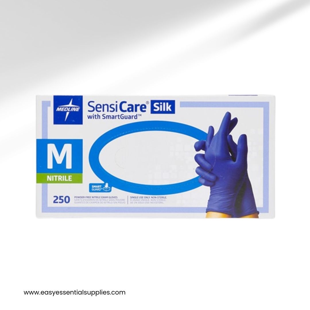 SENSICARE SILK® POWDER-FREE NITRILE EXAM GLOVES