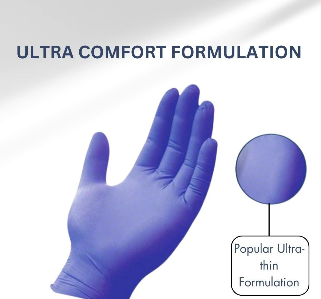 AURELIA SONIC 100 BLUE NITRILE GLOVES