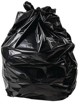 Regular Strength Black Garbage/Trash Bags