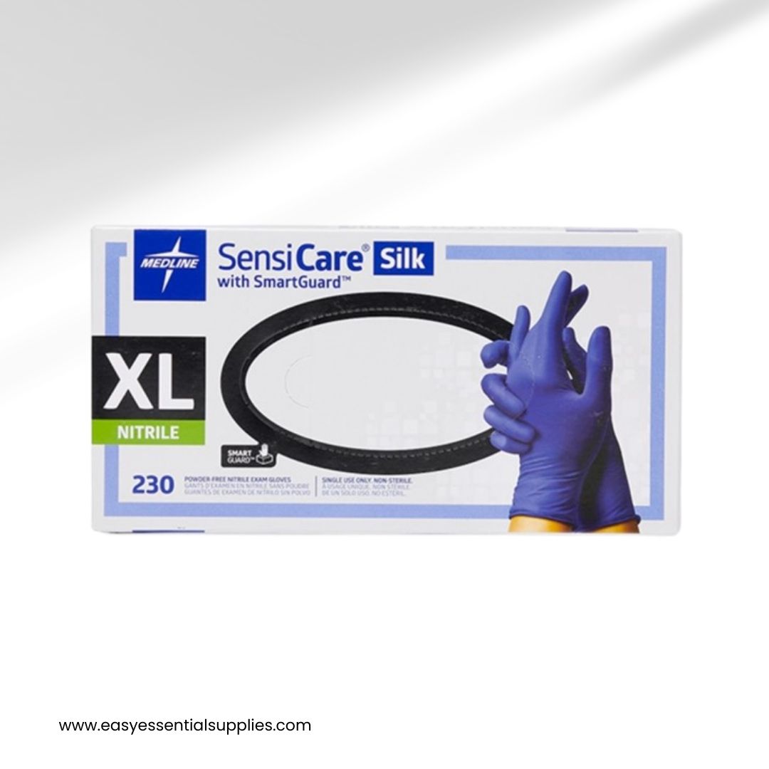 SENSICARE SILK® POWDER-FREE NITRILE EXAM GLOVES