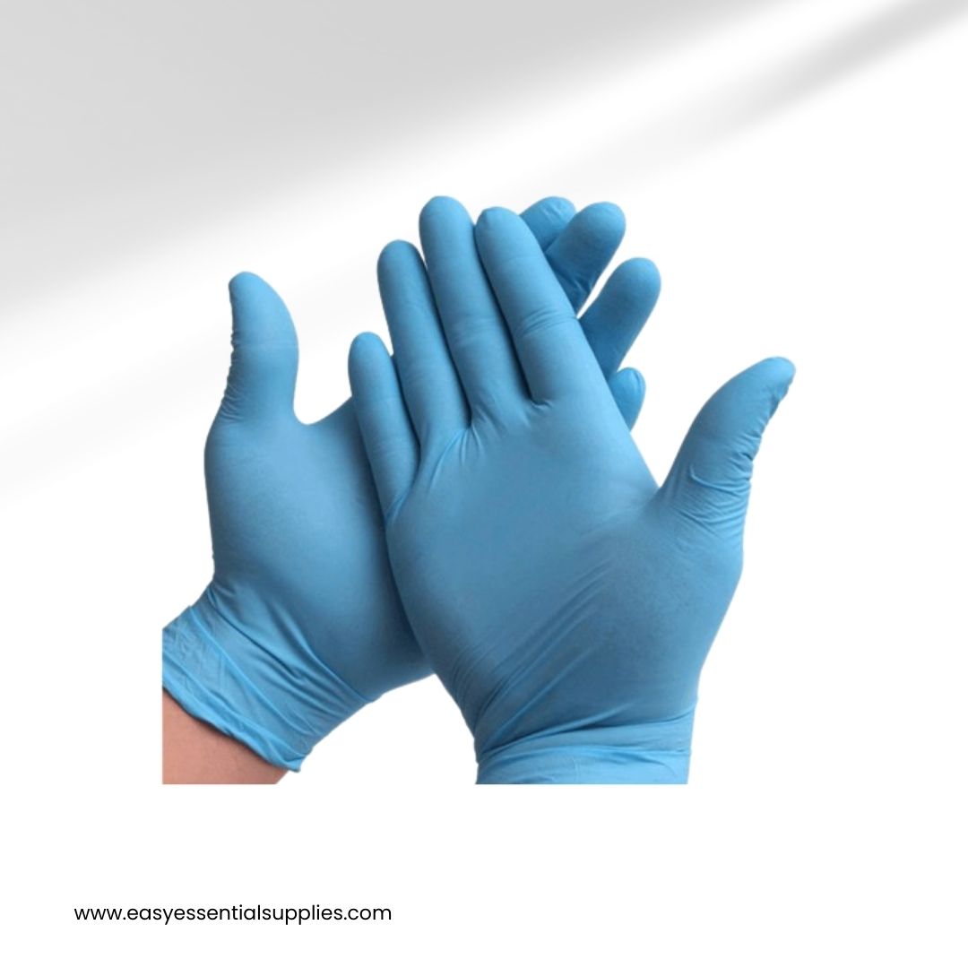 INTCO BLUE NITRILE EXAMINATION GLOVES - PREMIUM QUALITY