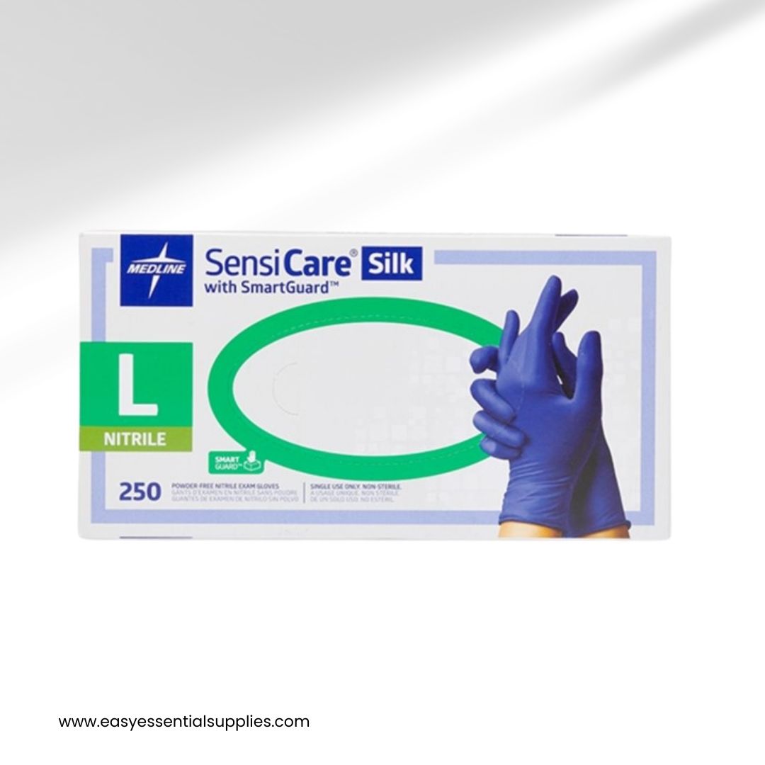 SENSICARE SILK® POWDER-FREE NITRILE EXAM GLOVES